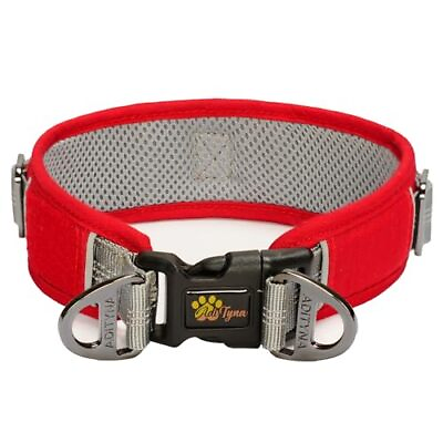 #ad 2 inch Wide Adjustable XL Dog Extra Large: Fits Neck 24 30 inches Red $48.71