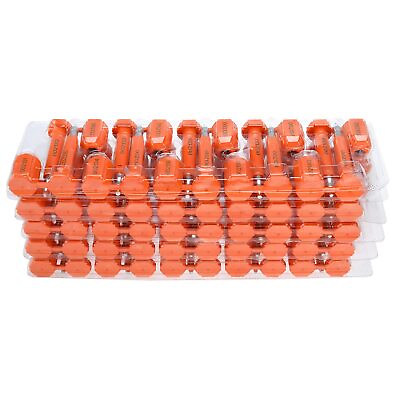 #ad 50 PCS Bolt Seal Shipping Seal for Cargo Containers and Truck Trailers Orange $37.99