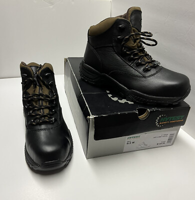 #ad Hytest 6quot; Hiker Steel Toe Work Boots size 8.5 W Waterproof Style K12170 $49.99