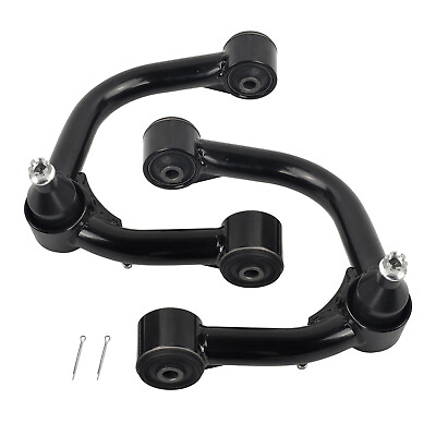 #ad Front Upper Control Arms 2 4quot;Lift For 2003 22 Toyota 4Runner 2003 09 Lexus Black $88.88