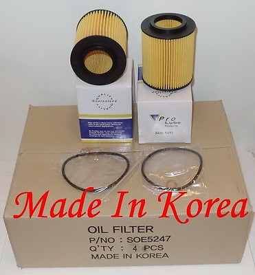 #ad Lot of 4 Engine Oil Filter Fits BMW X3 X5 Z3 320 323 325 328 330 525 528 530 $300.00