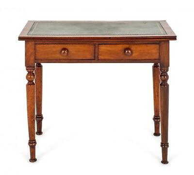 #ad Victorian Desk Mahogany Writing Table 1880 $1260.00