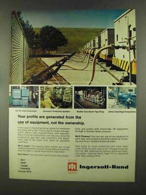 #ad 1972 Ingersoll Rand Ad Compressors Pump $19.99