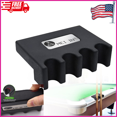 #ad Pool Cue Holder Portable Stick Holder for Table Weighted amp; Durable Billiard Cu $18.88