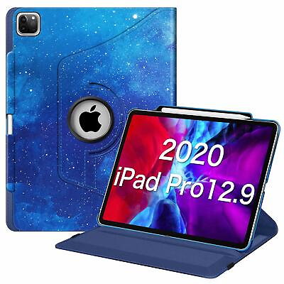 #ad 360° Rotating Spin Case Cover For iPad Pro 12.9#x27;#x27; 4th Gen 2020 3rd Gen 2018 $21.69