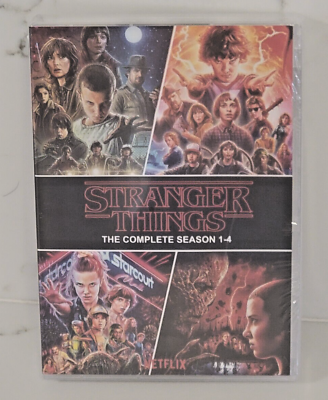 #ad Complete Seasons 1234 Stranger Things DVD BOX SET Brand New amp; Sealed USA $24.99
