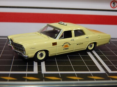 #ad 1967 Ford Custom LTD Livery TAXI Yellow BULLITT Diorama Replica 1 64 MINT RARE $8.99