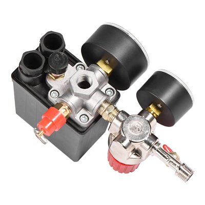 #ad Air Compressor Pressure Switch Air Compressor Valve Air Regulator Valve for A... $32.99