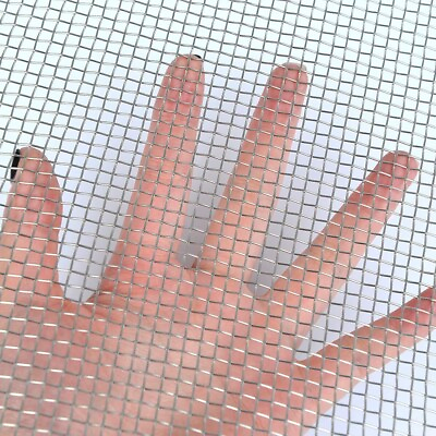 #ad Stainless Steel Woven Wire Mesh Roll Metal Mesh Sheet Screen Window Mesh 5 M $18.59