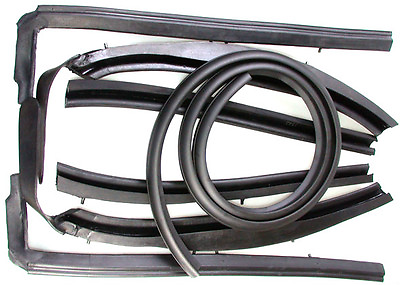 #ad 1962 1963 Buick Special amp; Skylark convertible top roof rail weatherstrip seals $556.49