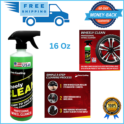 #ad DURA COATING TECHNOLOGY Wheely Clean Professional Wheel Cleaner Highly Effec $36.99