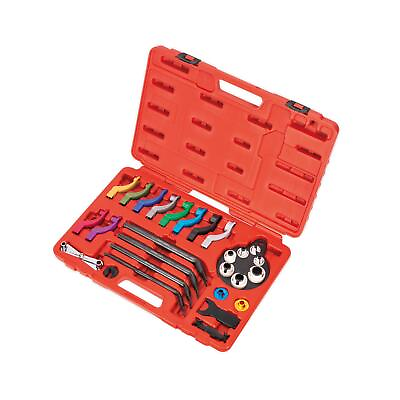 #ad Sealey VS0557 Fuel amp; Air Conditioning Disconnection Tool Kit 27pc GBP 133.49
