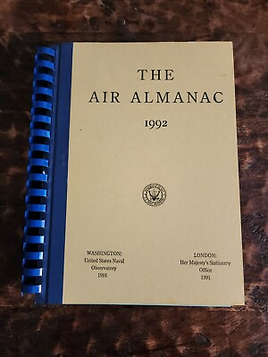 #ad The Air Almanac 1992 Department Of The Navy $45.60
