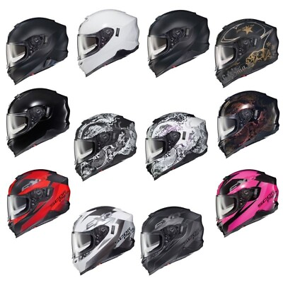 #ad 2024 Scorpion Exo T520 Street Motorcycle Full Face Helmet Pick Size amp; Color $199.95