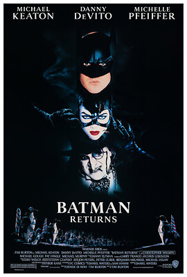 #ad Batman Returns DC Universe Movie Poster US Version $10.99