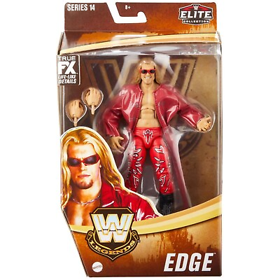 #ad WWE Elite Collection EDGE Figure Legends Series 14 Chase Variant Red Mattel WWF $42.99