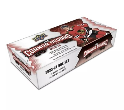 #ad 2023 24 UD Upper Deck Connor Bedard Collection Box Set Factory Sealed IN HAND $49.99