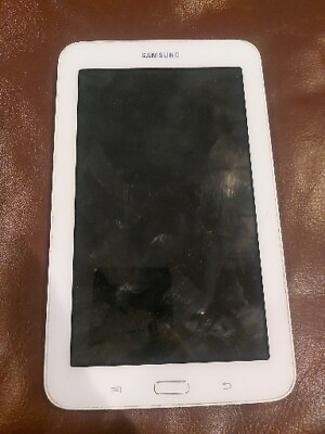 #ad Samsung Galaxy Tab 3 Lite SM T110 8GB Wi Fi 7in White $13.60