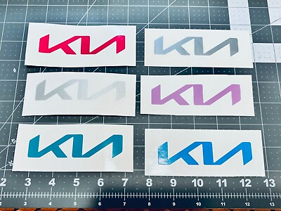 #ad Kia Vinyl Decal Many Sizes amp; Colors Available FREE Ship Buy 2 Get 1 Free $13.19