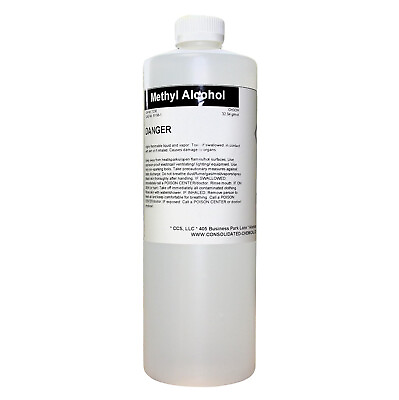 #ad Methyl Alcohol Methanol High Purity Reagent Grade 1000ml 32oz $30.00