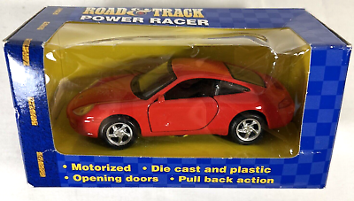 #ad Maisto Road amp; Track Power Racer Red Porsche 1:33 Scale Diecast Model #21094 $4.99