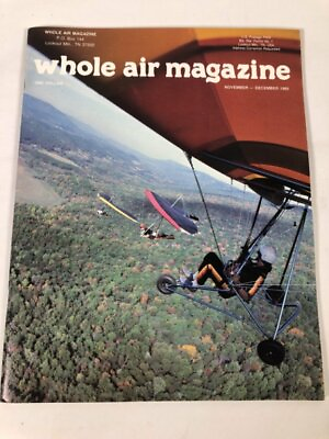 #ad Whole Air Magazine November December 1980 Light Aircraft Flight Pilots 50 Pages $19.95