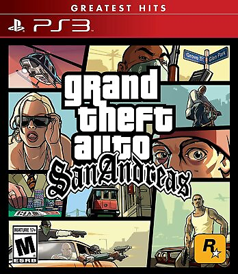 #ad Grand Theft Auto San Andreas Playstation 3 PS3 Rockstar Brand New Free Shipping $17.88