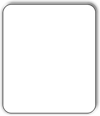 #ad BLANK white sign NO WORDING Aluminum Composite Sign $12.99