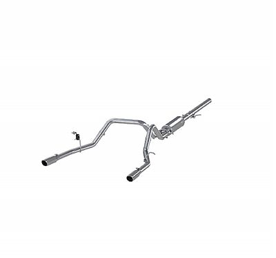 #ad MBRP S5084409 3quot; Cat Back Dual Split Rear Exhaust System for Chevy GMC 1500 $669.99