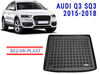 #ad Cargo Mat for Audi Q3 2015 2018 All Weather Trunk Liner Molded Odorless Black 3D $94.99