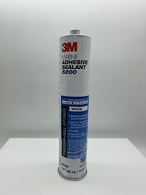 #ad 3M 10 Oz. White Marine Adhesive Sealant 5200 06500 3M 06500 051135065006 White $24.50