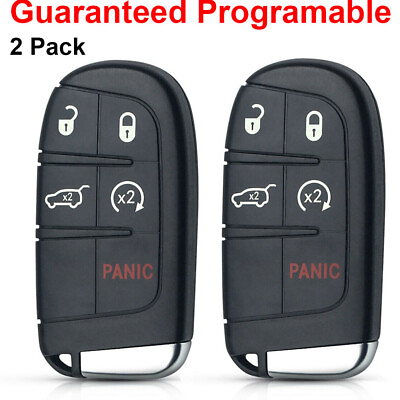 #ad 2 For Jeep Grand Cherokee 2014 2015 2016 2017 2018 2019 Smart Remote Key Fob $25.64