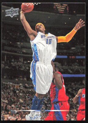 #ad 2008 09 Upper Deck Basketball Card Carmelo Anthony #42 Denver Nuggets $1.59