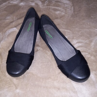 #ad BareTraps Womens Black Flat Shoes Misty Size 8M $18.99