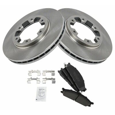 #ad Front Posi Ceramic Disc Brake Pads amp; Rotor Kit For D21 Frontier Pathfinder $163.72