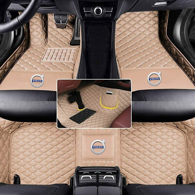 #ad For Volvo S60 S80 S90 S40 V60 V90 V40 Luxury Waterproof Car Floor Mats Universal $88.91