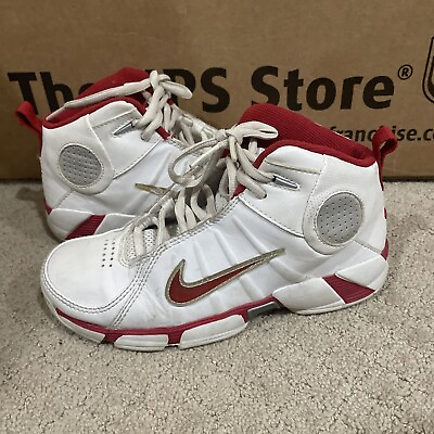 #ad Nike Air Dual D Dirk Nowitzki 2006 NBA Basketball Shoes size 2 youth 313573 161 $19.99