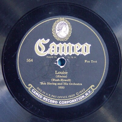 #ad 78 RPM 10quot;: Cameo 564 Bob Haring Louise Arthur Lange Memory Lane 1924 E $12.78
