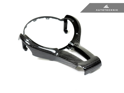 #ad AutoTecknic BM 0283 Carbon Outer Steering Wheel Trim F Chassis M Vehicles $266.00