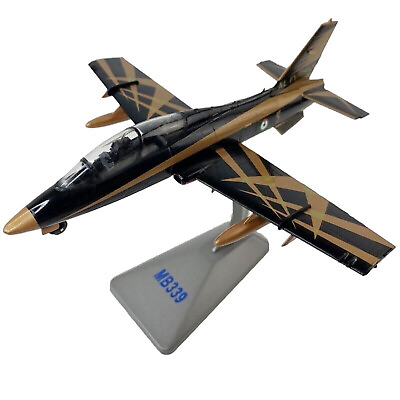 #ad Diecast 1:72 Italian MB339 Trainer Alloy Simulation Aircraft Fighter Model AU $37.99