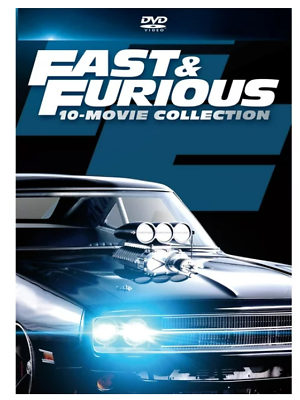 #ad Fast and Furious 10 Movie Collection DVD Region 1 US $21.59