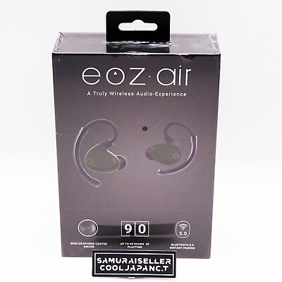 #ad EOZ AIR Limited Edition Green EO 1105 Fully Wireless Bluetooth Earphones NEW $134.99