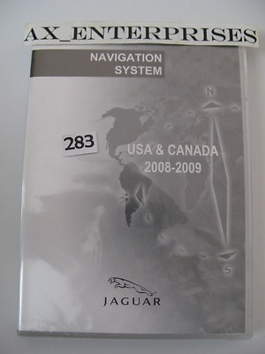 #ad 2007 2008 2009 Jaguar XK XKR Navigation DVD # 898 BE Disc Set East amp; West US Map $90.00