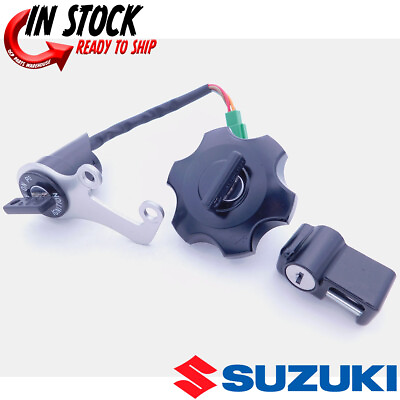 #ad Suzuki Ignition Key Switch Gas Cap Lock Set 07 2023 DRZ400 SM Genuine Suzuki OEM $189.95