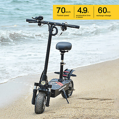 #ad Electric Scooter 3200W Dual Motor 44MPH Folding E Scooter 19Ah 10#x27;#x27;Road TireOlo7 $699.99