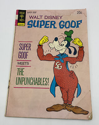 #ad Super Goof Comic “ Super Goof Meets The Unpunchables” #29 March 1974 $4.00