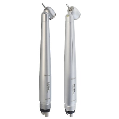 #ad BEING Dental 45° Angle Surgical Handpiece 4 Holes Rear Exhaust LED E Genreator $107.99