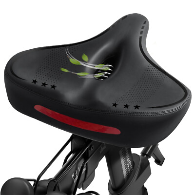 #ad Comfortable Oversized Bike Seat CushionBicycle Saddle for SpinMountainCruiser $23.79