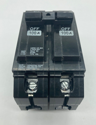 #ad THQL2100 2 Pole 100 Amp 120 240VAC Plug In Type HQL Generic Main Circuit Breaker $29.89