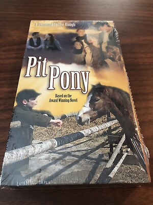 #ad PIT PONY VHS 2004 SEALED RICHARD DONAT $6.00